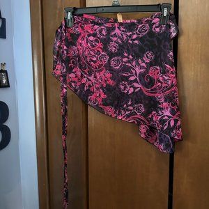 Capezio dance leotard wrap skirt